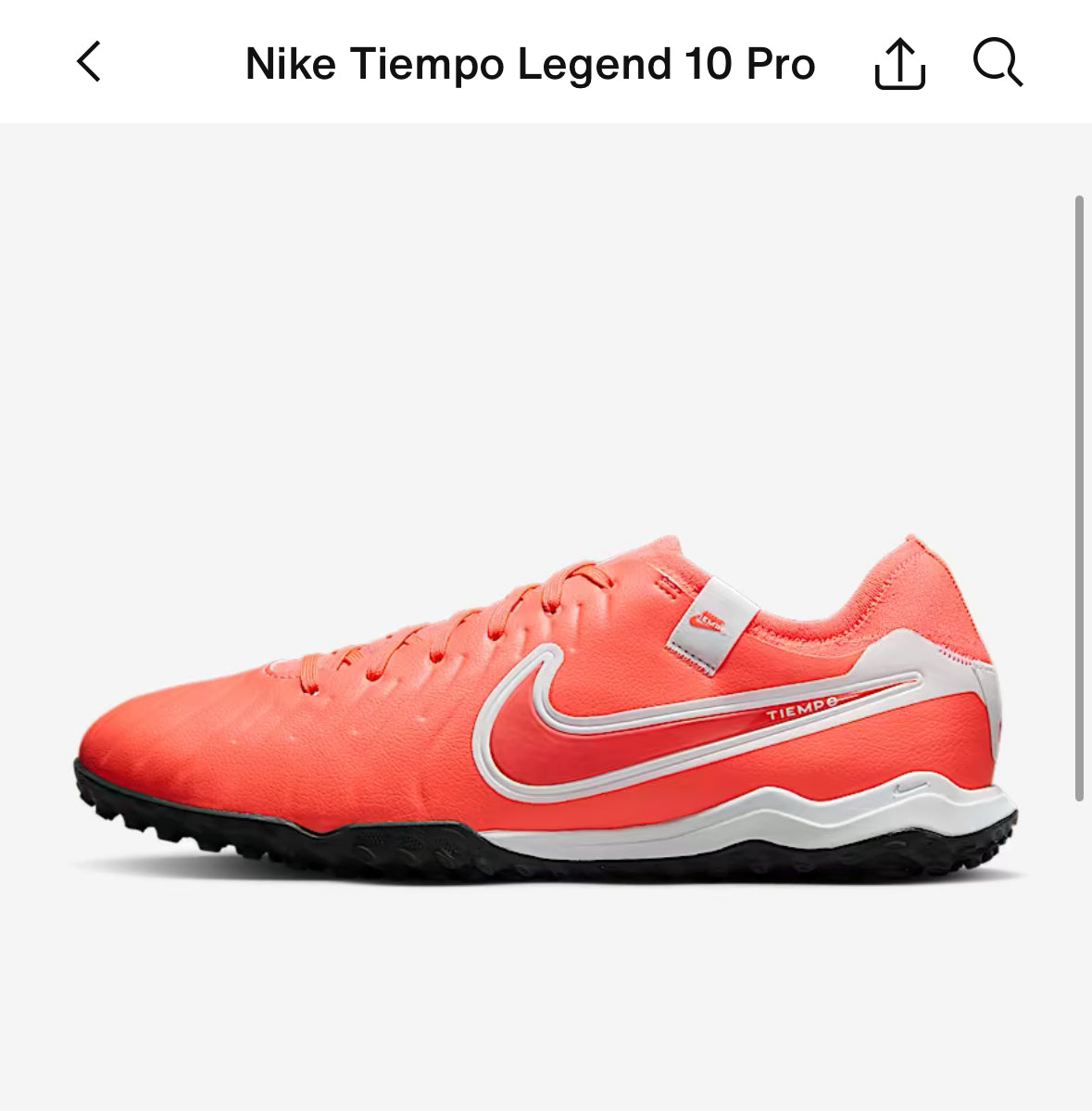 Nike tiempo Legeng 10 pro