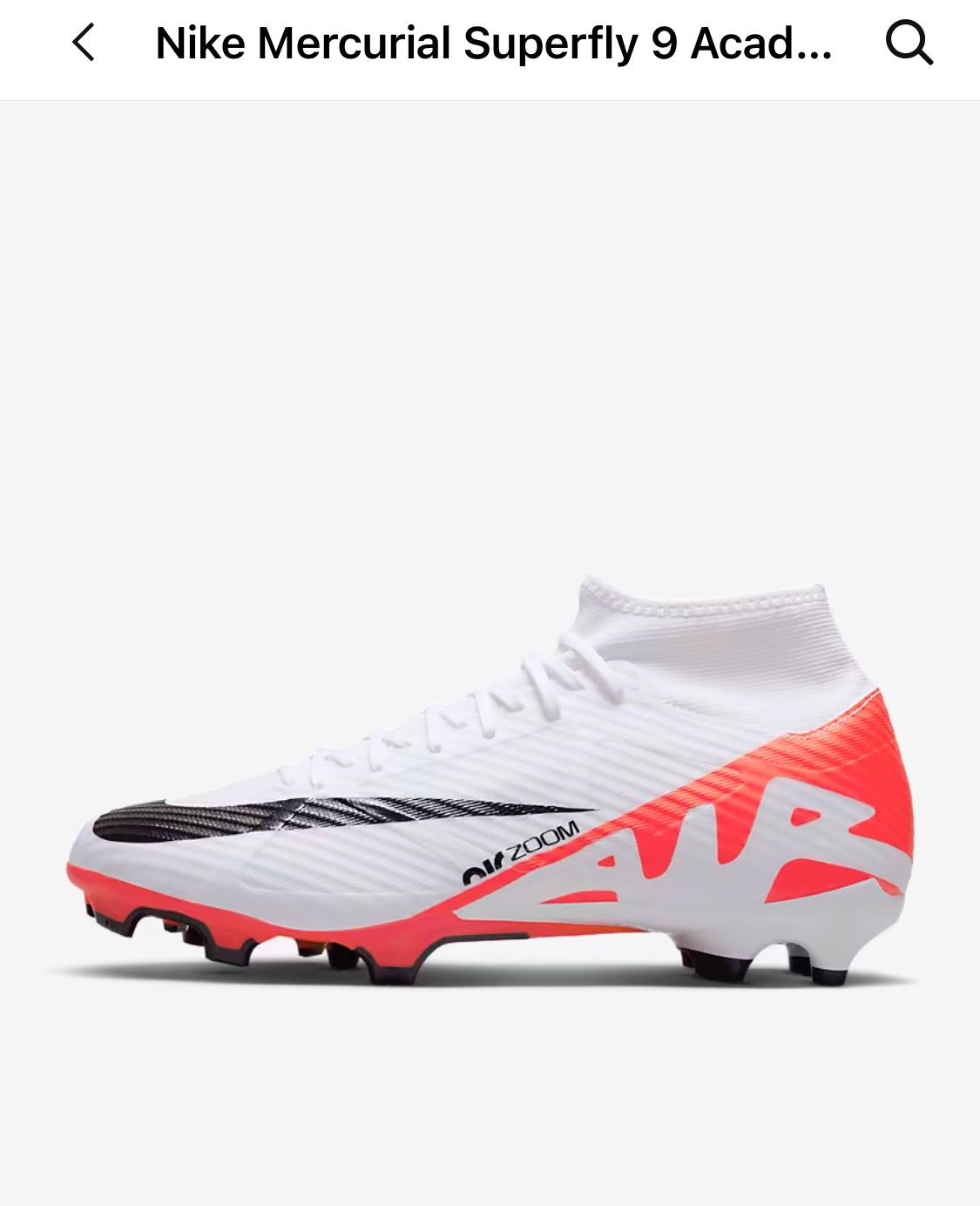 Nike Mercurial Superfly 9 Academy