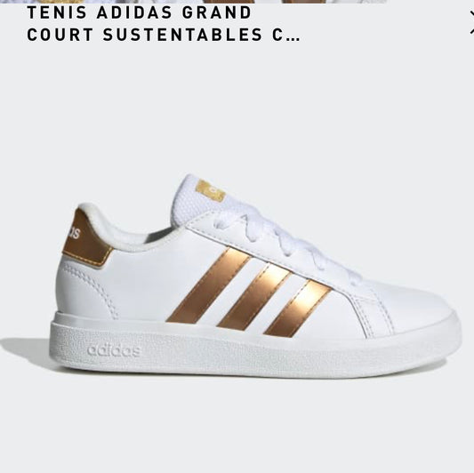 Tenis Adidas Grand Court con cordones