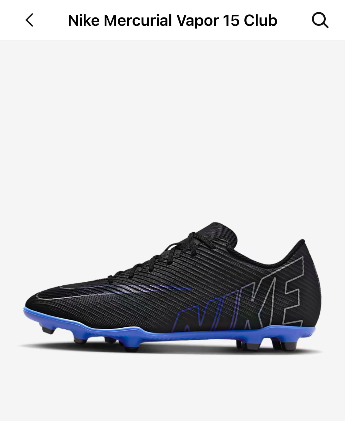 Nike Mercurial Vapor 15 club