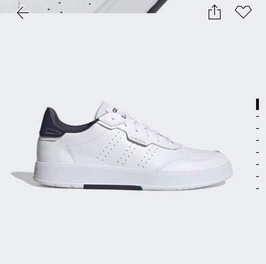 Tenis Adidas Courtphase blanco